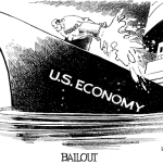 Bailout Economy Cartoon