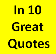 In 10 Great Quotes