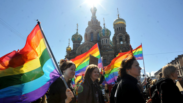 RUSSIA-GAY-RIGHTS-PROTEST